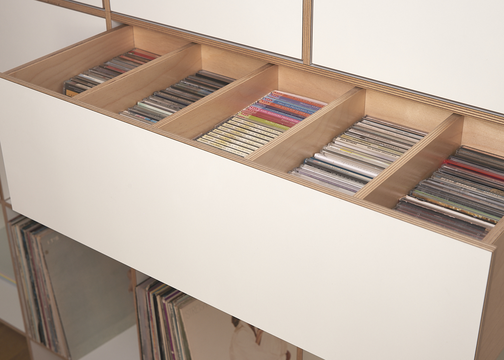 Rio-regalsystem CD-Schublade für ca 120 CDs