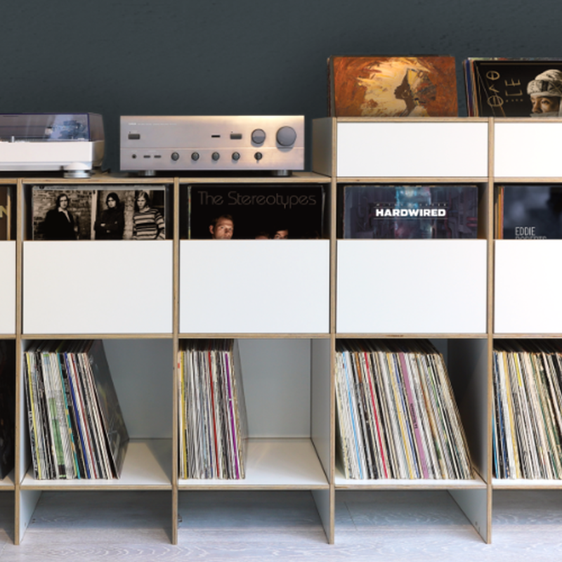 LP-Schubladenfach. Erweiterbar, Flexibel, individuell konfigurierbar