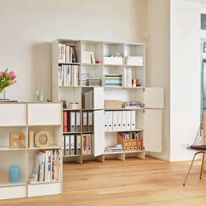 Modulare Regalsysteme für das Büro und Zuhause, online individuell konfigurierbar