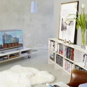 Modulare Regalsysteme aus Birkenholz individuell konfigurierbar und schnell geliefert