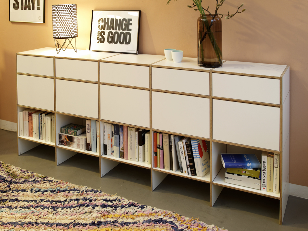 Zeitloses Design und hochwertige Materialien, erweiterbar und sehr langlebig / nachhaltig
