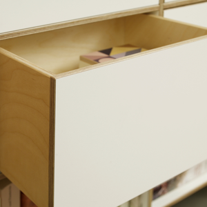 Stabile Schubladen mit Tip-On Technik