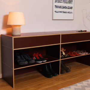 In diesem Schuhregal haben es Ihre Schuhe "commode"